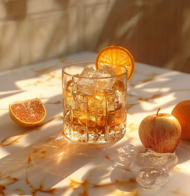 Cocktail avec des fruits